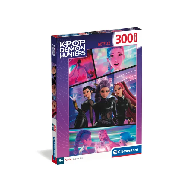 clementoni-kpop-demon-hunters-puzzle-300-pi-ces image 1