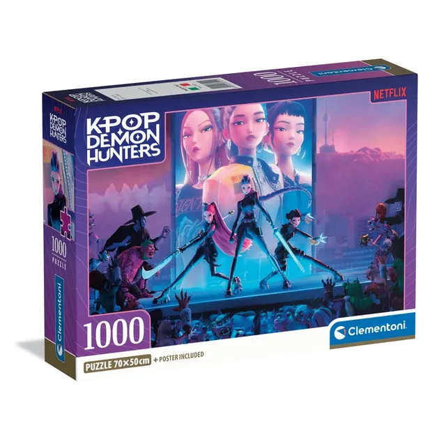 clementoni-kpop-demon-hunters-puzzle-1000-pi-ces image 1