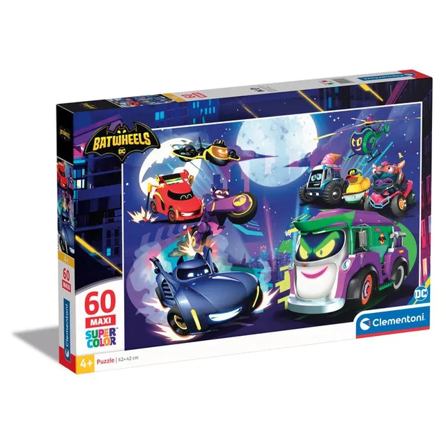 clementoni-batwheels-puzzle-60-pi-ces-maxi image 1