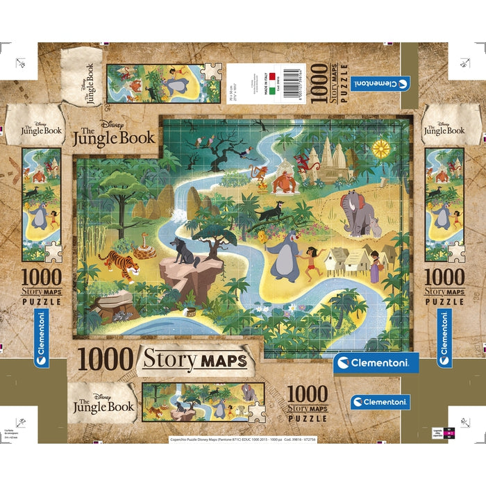 clementoni-story-maps-disney-le-livre-de-la-jungle-puzzle-1000-pi-ces image 4