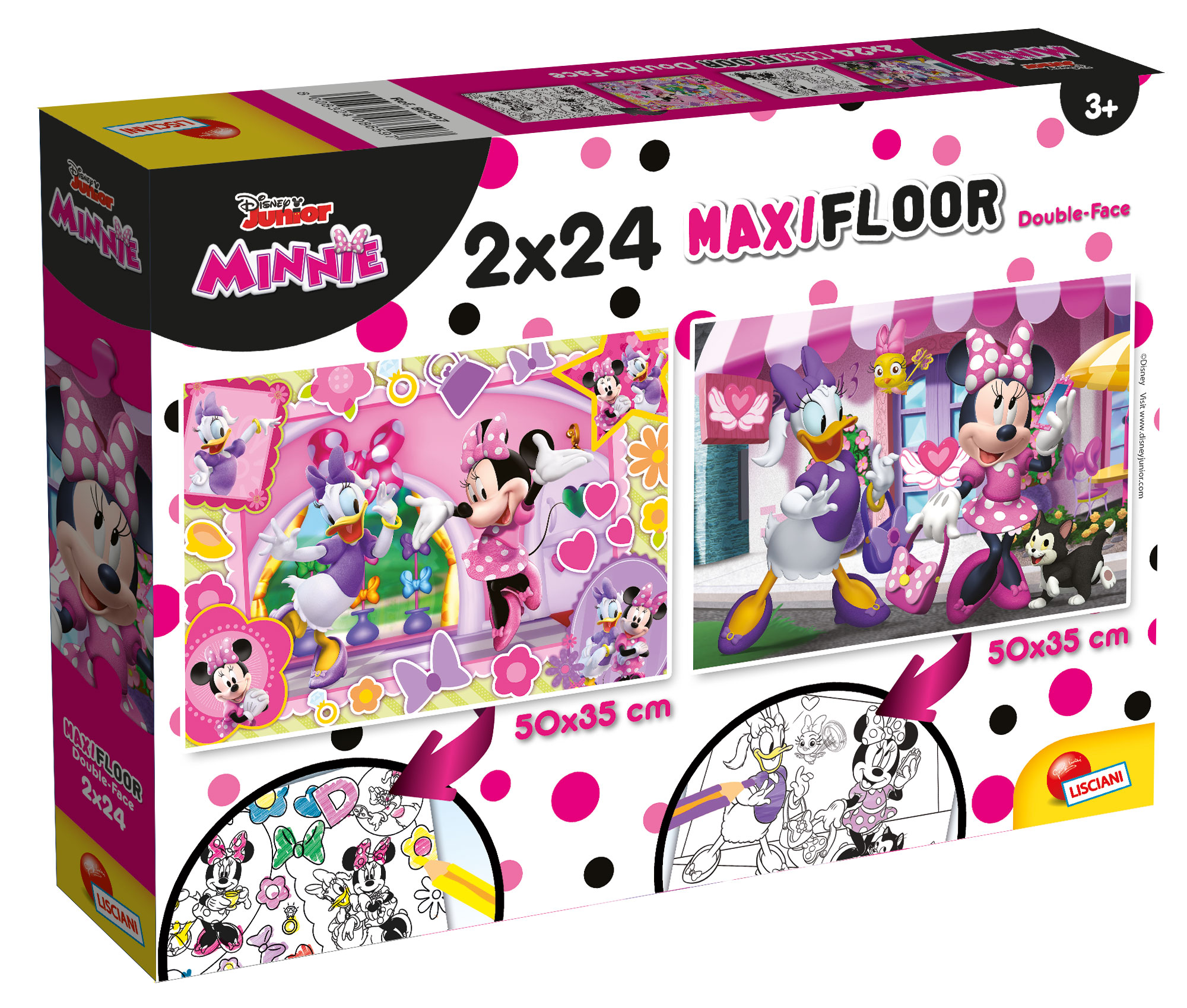 lisciani-disney-puzzle-df-maxifloor-2-x-24-minnie image 1