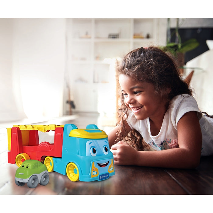 baby-clementoni-tumbling-cars-transporter-camion-porteur-voiture image 5