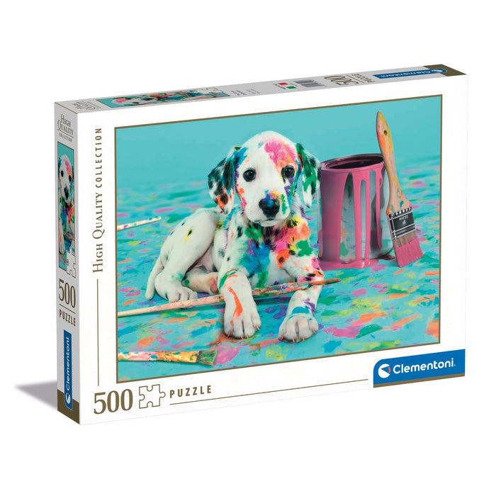 clementoni-the-funny-dalmatian-puzzle-adulte-500-pi-ces image 1