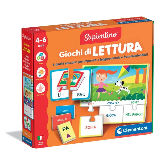 clementoni-sapientino-giochi-di-lettura-jeu-pour-apprendre-lire image 1