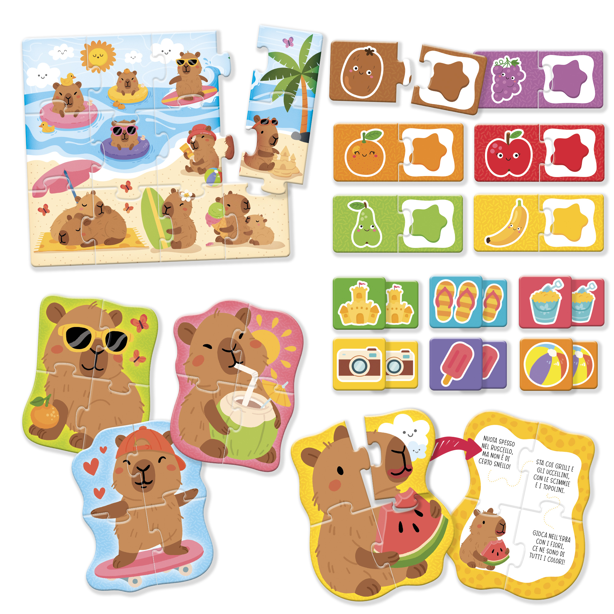 lisciani-carotina-baby-10-jeux-du-capybara-d-s-2-ans image 2