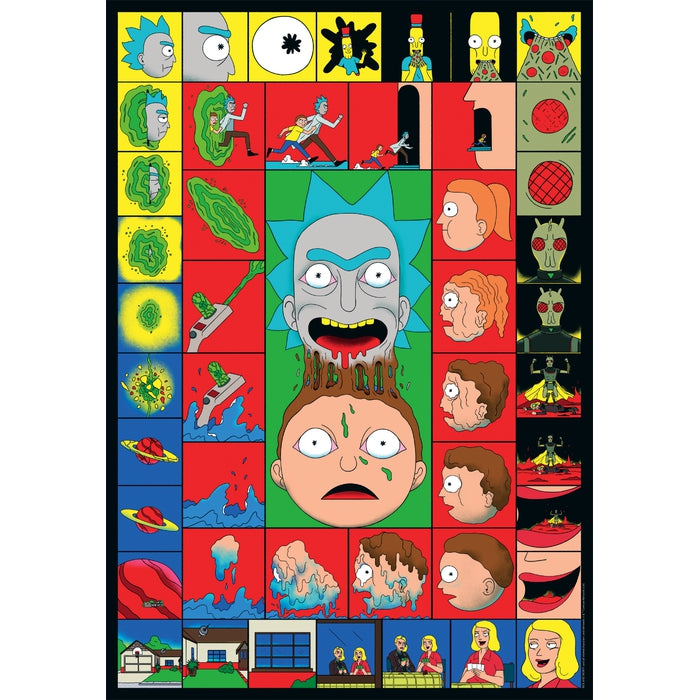 clementoni-puzzle-adulte-rick-morty-1000-pi-ces-70-x-50-cm image 2