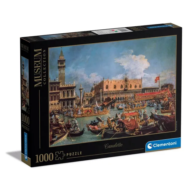 clementoni-collection-art-puzzle-1000-pi-ces-canaletto-le-retour-du-bucentaure image 1