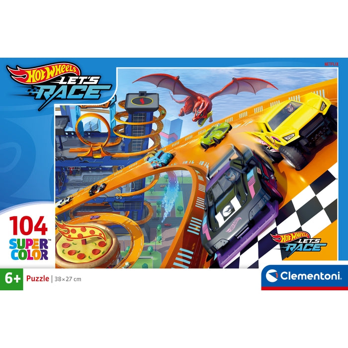 clementoni-puzzle-hot-wheels-104-pi-ces-37-9-x-26-9-cm image 4