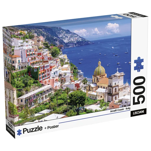 lisciani-puzzle-poster-c-te-amalfitaine-500-pi-ces image 1