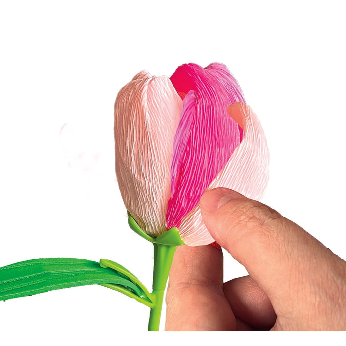 clementoni-create-your-flowers-tulipano-kit-creatif-fleurs-a-composer-7-ans image 4