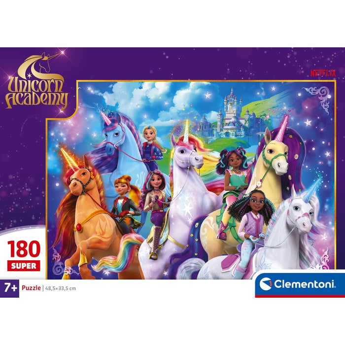 clementoni-unicorn-academy-puzzle-enfant-180-pi-ces image 4