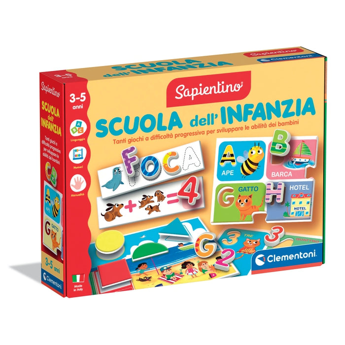 sapientino-clementoni-scuola-dell-infanzia-kit-ducatif-maternelle image 1