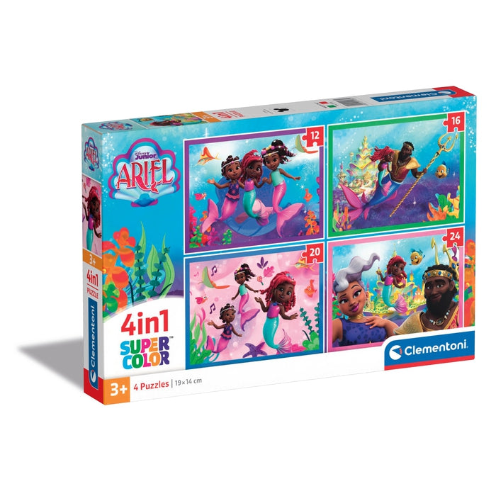 clementoni-ariel-puzzle-enfant-4-en-1-12-16-20-et-24-pi-ces image 1