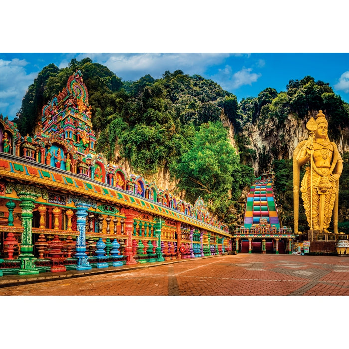 clementoni-painted-batu-caves-puzzle-adulte-1000-pi-ces-70-x-50-cm image 2