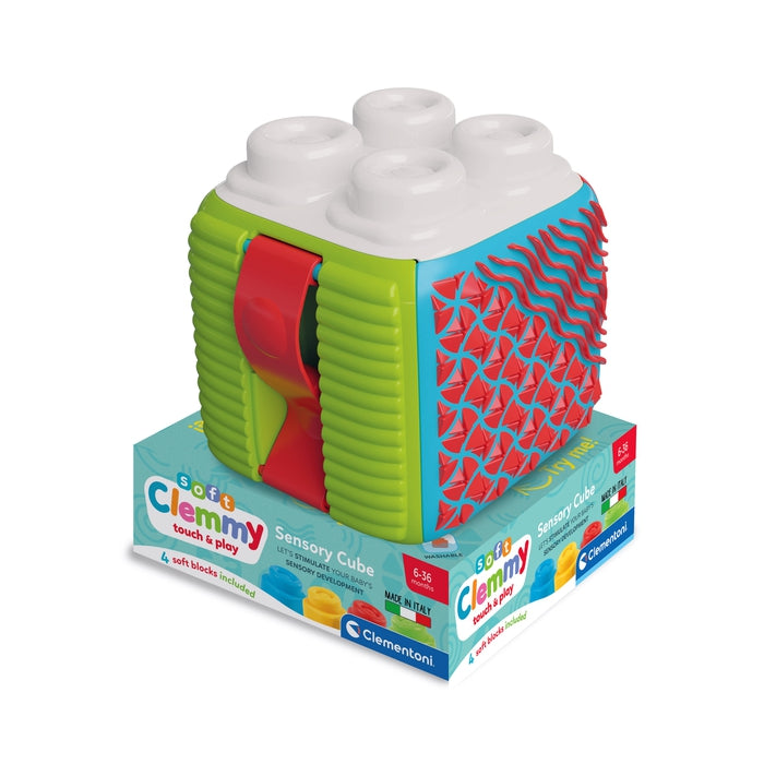 clementoni-soft-clemmy-sensory-activity-cube-cube-sensoriel-4-briques image 2