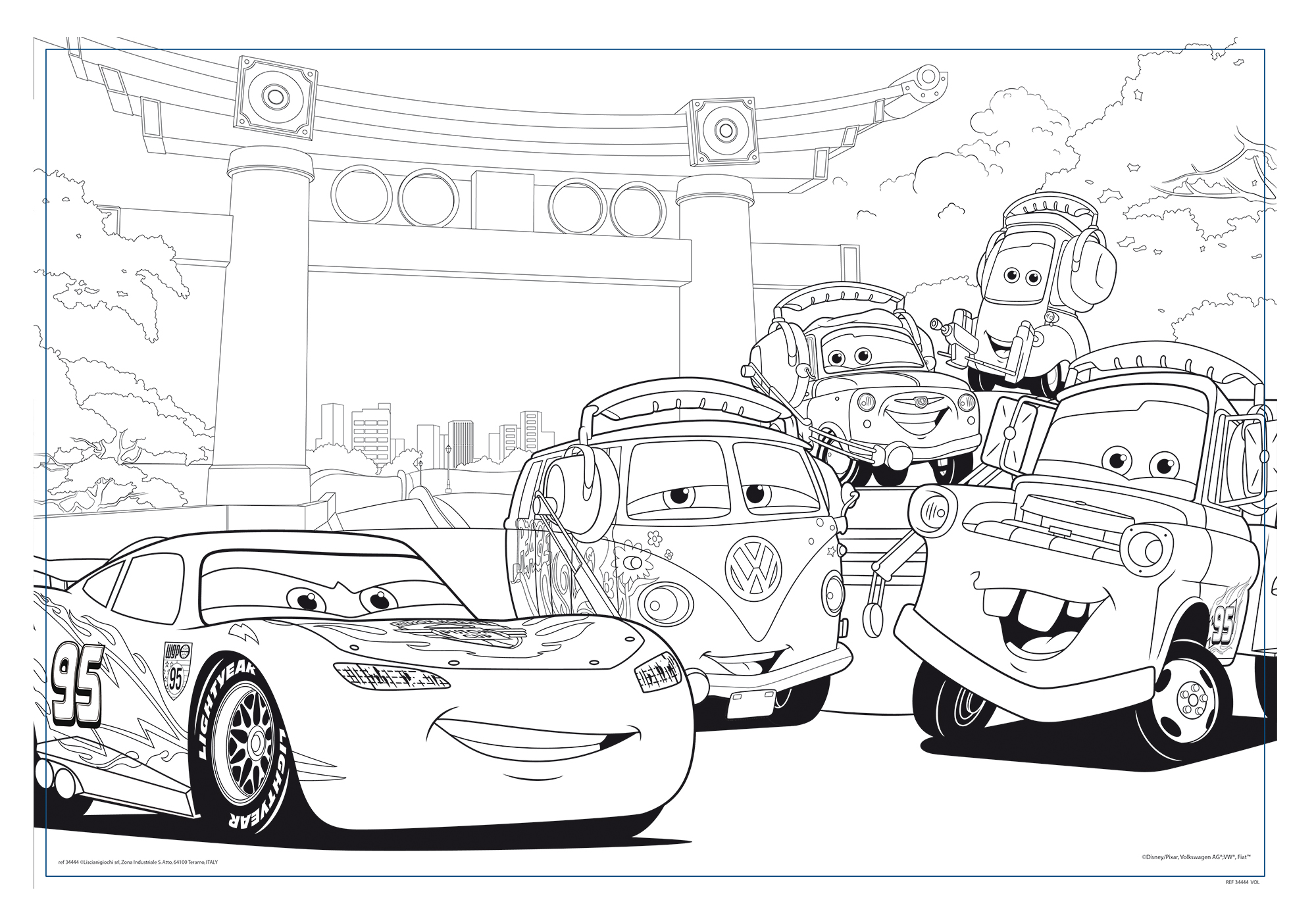 lisciani-disney-cars-puzzle-double-face-plus-108-pi-ces image 3