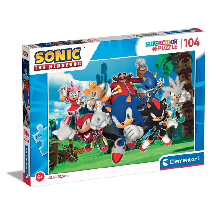 clementoni-sonic-puzzle-enfant-104-pi-ces-2 image 1