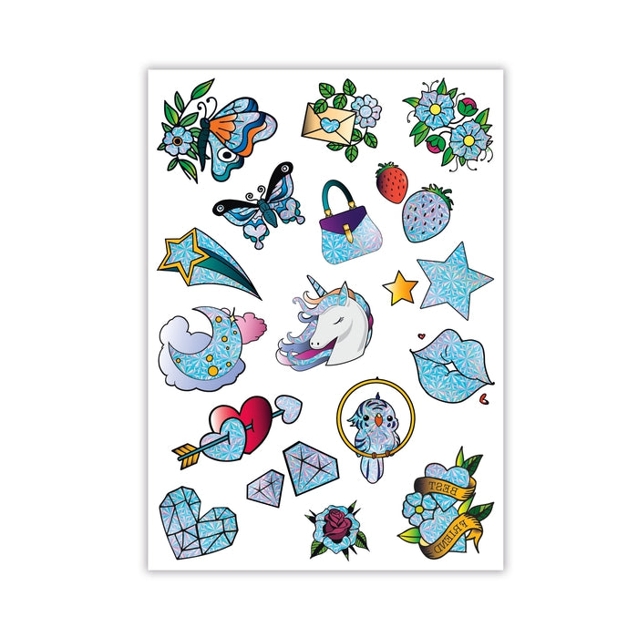 clementoni-crazy-chic-sparkly-tattoo-kit-tatouages-paillet-s image 2
