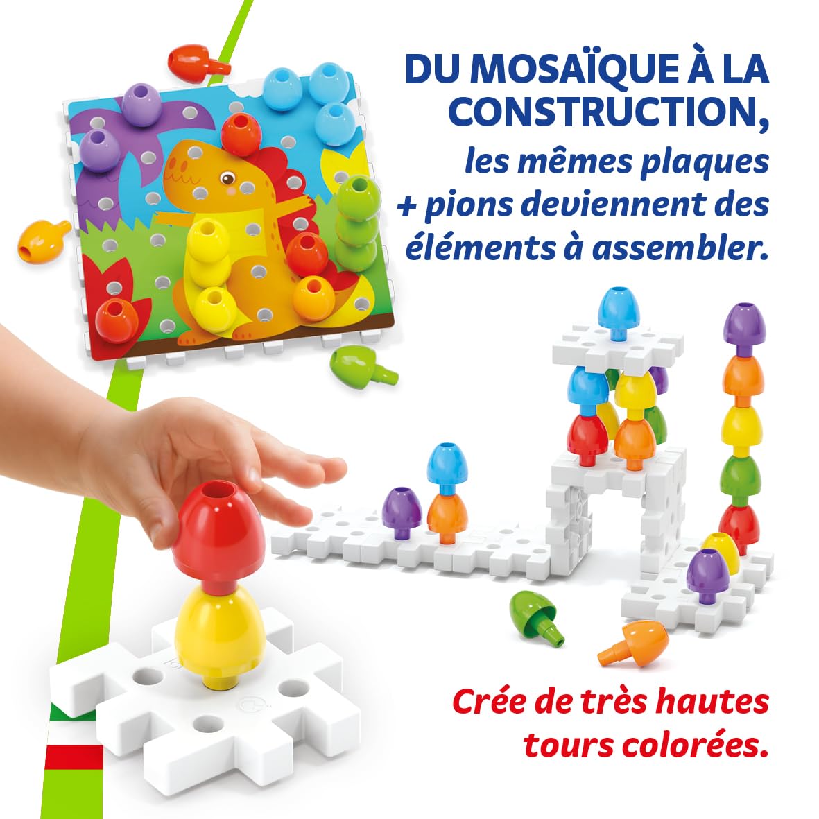quercetti-jumbo-peggy-45-pi-ces-jeu-de-construction-montessori-2-5-ans-9-plaques image 5