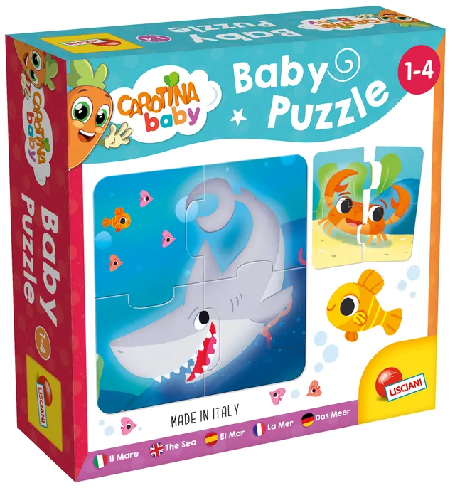 lisciani-carotina-baby-puzzle-il-mare-amis-de-la-mer image 1