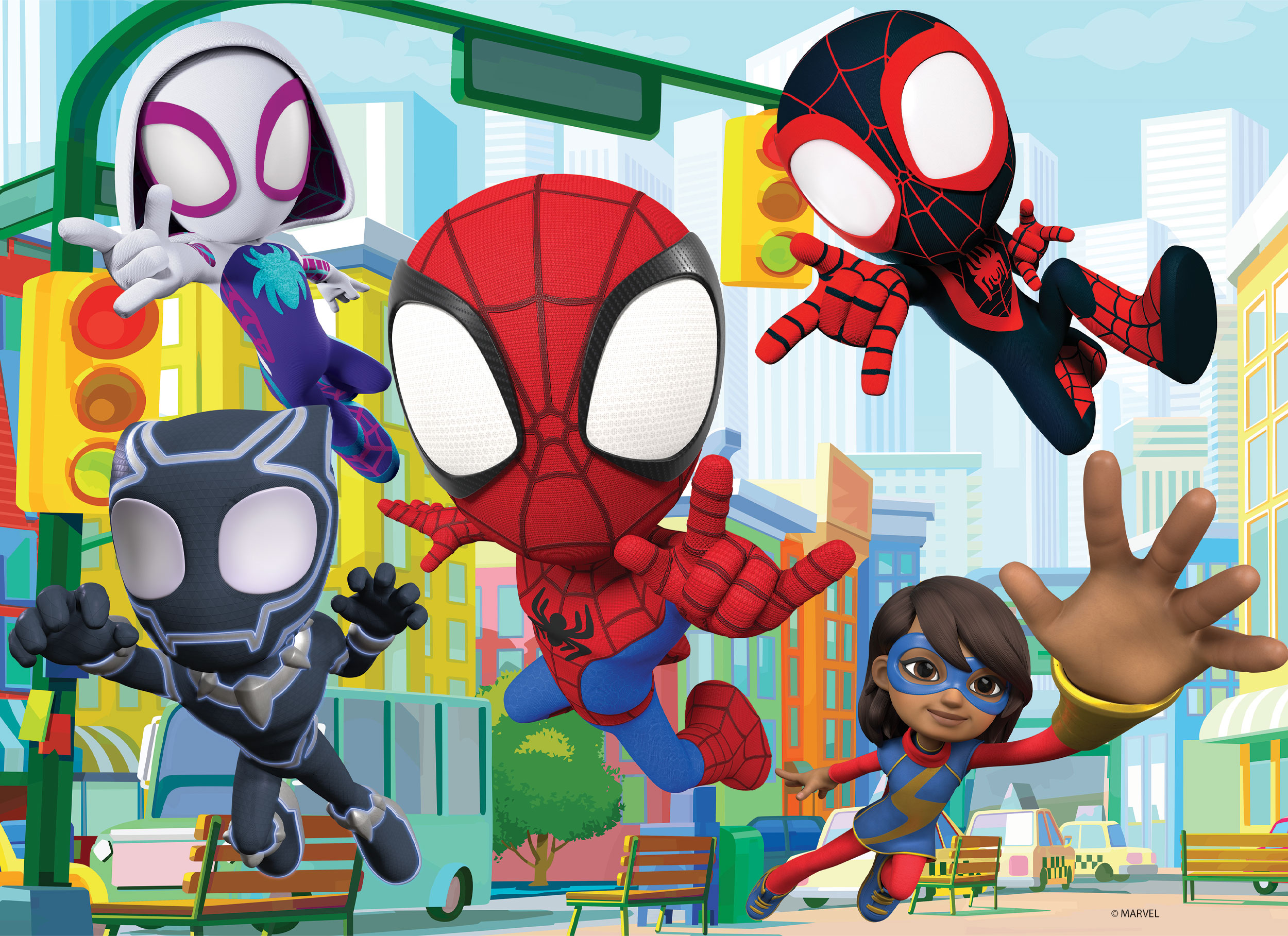 lisciani-marvel-puzzle-double-face-m-plus-24-spidey image 2