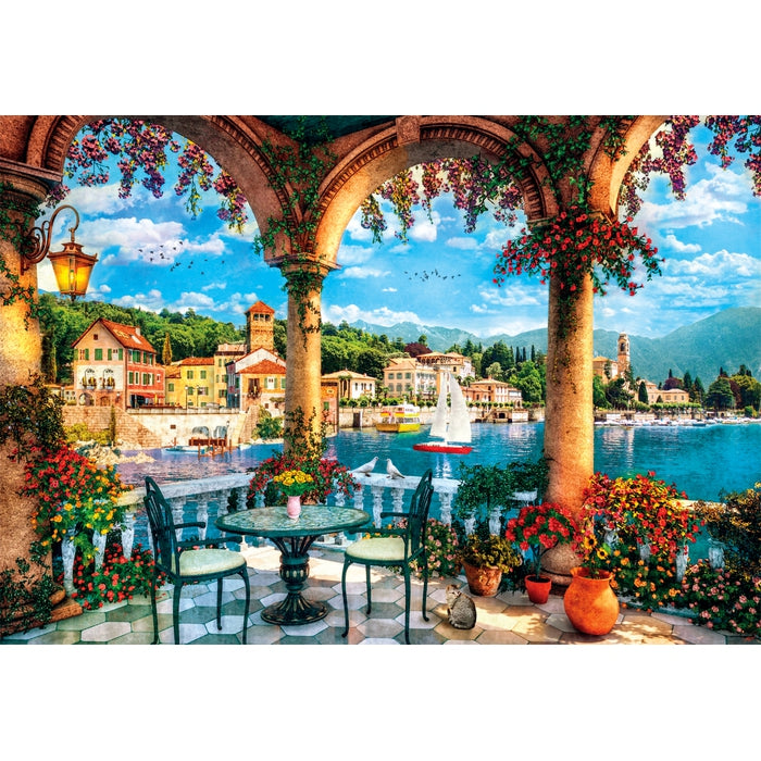 clementoni-collection-puzzle-1000-pi-ces-balcony-view-of-lake-como image 2