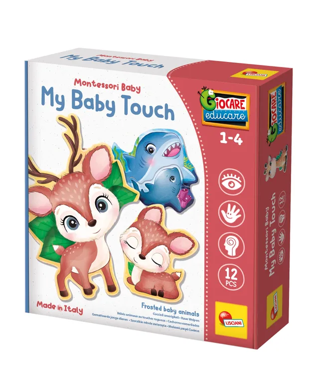 lisciani-montessori-baby-touch-my-baby-jeu-d-association-tactile image 1
