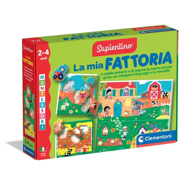 clementoni-montessori-la-mia-fattoria-jeu-ducatif-30-pi-ces image 1