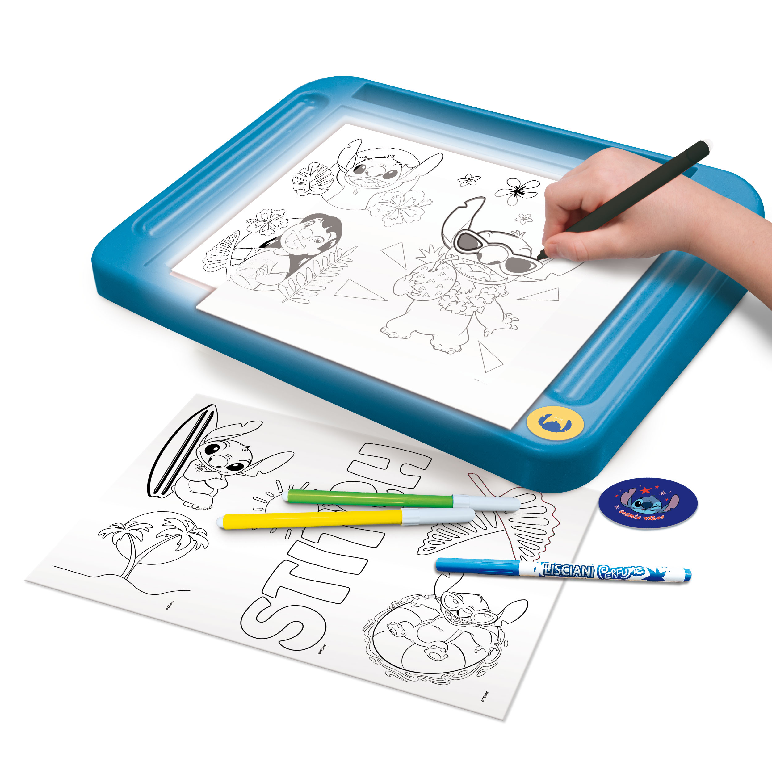 lisciani-stitch-drawing-school-table-lumineuse-a4 image 5