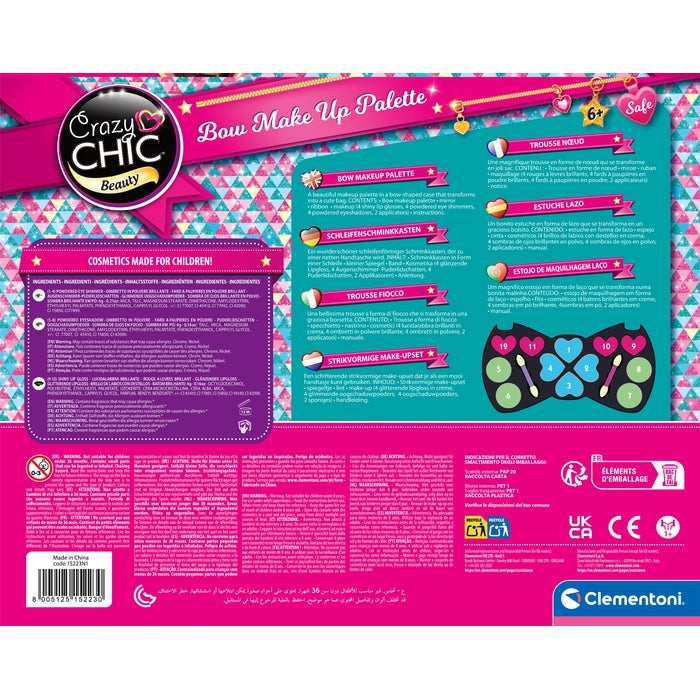 clementoni-crazy-chic-trousse-n-ud-maquillage-enfant-lavable-l-eau image 6
