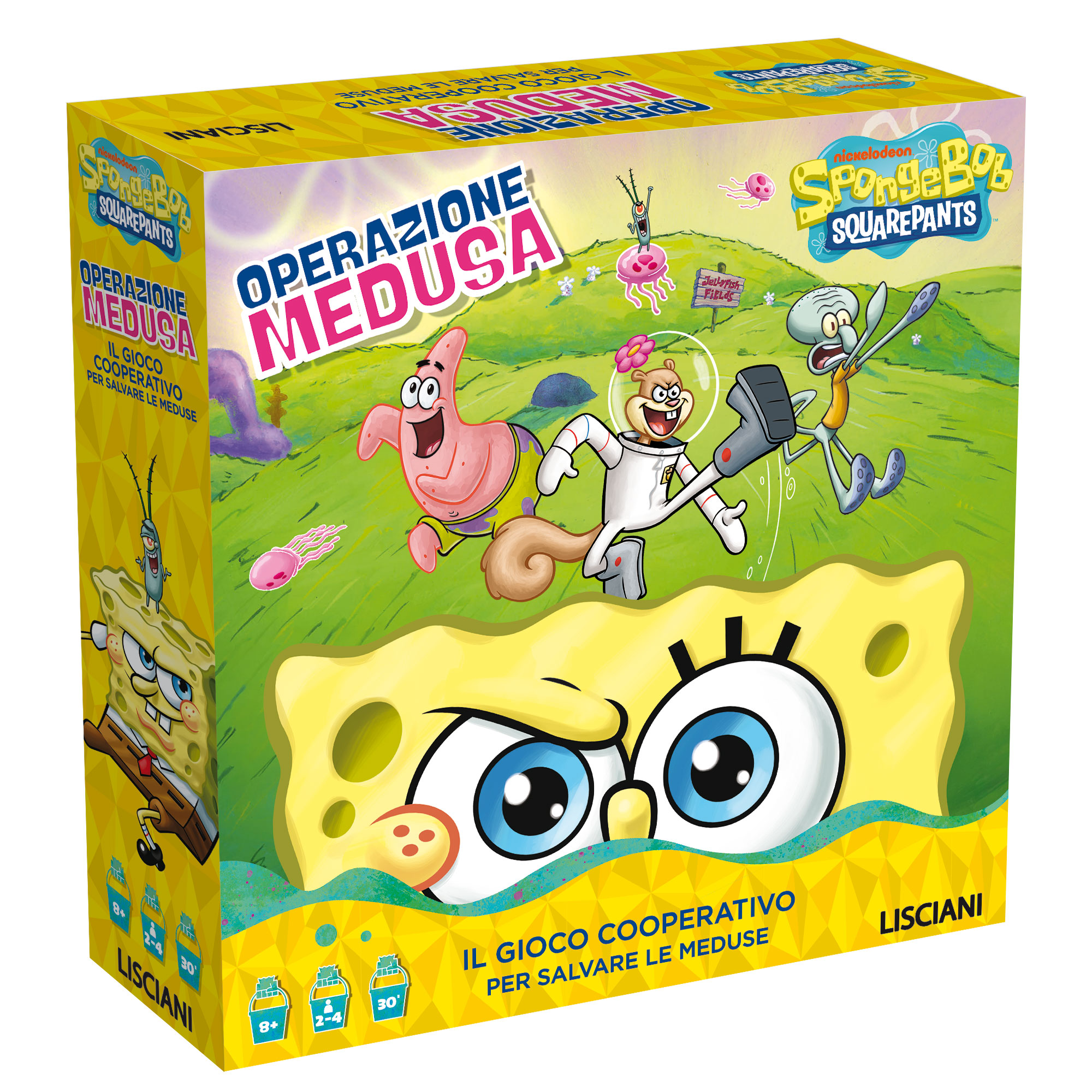 lisciani-spongebob-operazione-medusa-jeu-de-soci-t-coop-ratif image 1
