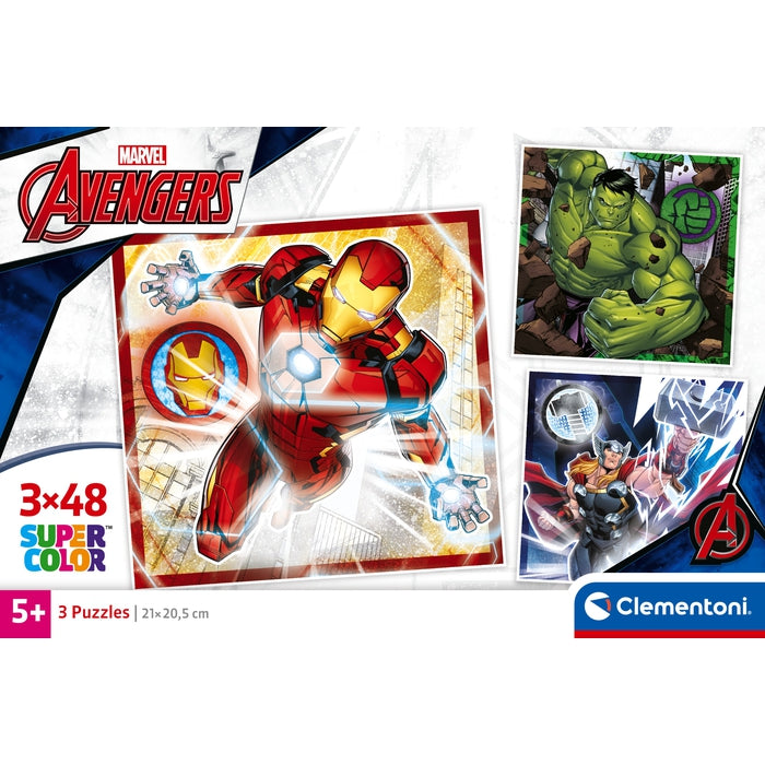 clementoni-the-avengers-coffret-3-puzzles-48-pi-ces-marvel image 6