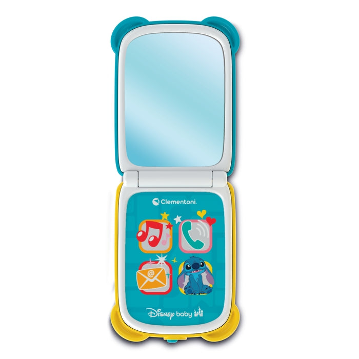 clementoni-disney-baby-stitch-flip-phone-t-l-phone-clapet-b-b image 4