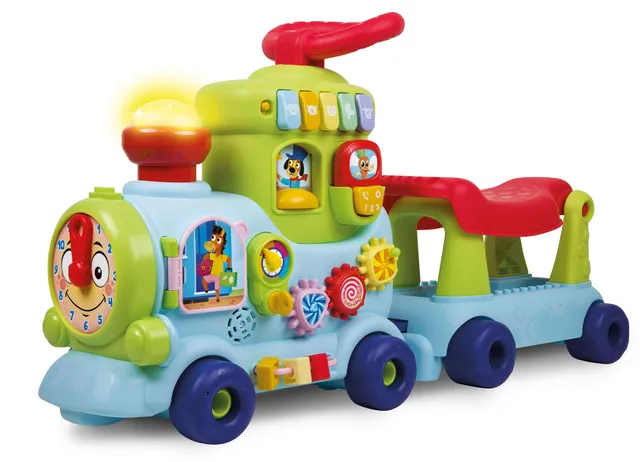 lisciani-carotina-baby-mon-petit-train-trotteur-4-en-1 image 1