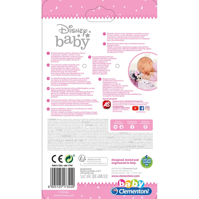 clementoni-baby-minnie-doudou-couverture-comforter-dentition image 6