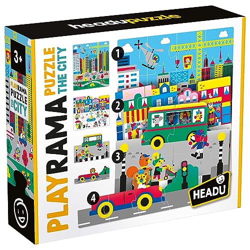 headu-playrama-puzzle-the-city-puzzle-3d-superpos-3-5-ans image 3
