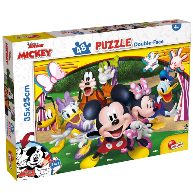 lisciani-disney-puzzle-df-m-plus-48-mickey-puzzle-48-pi-ces-coloriage image 1