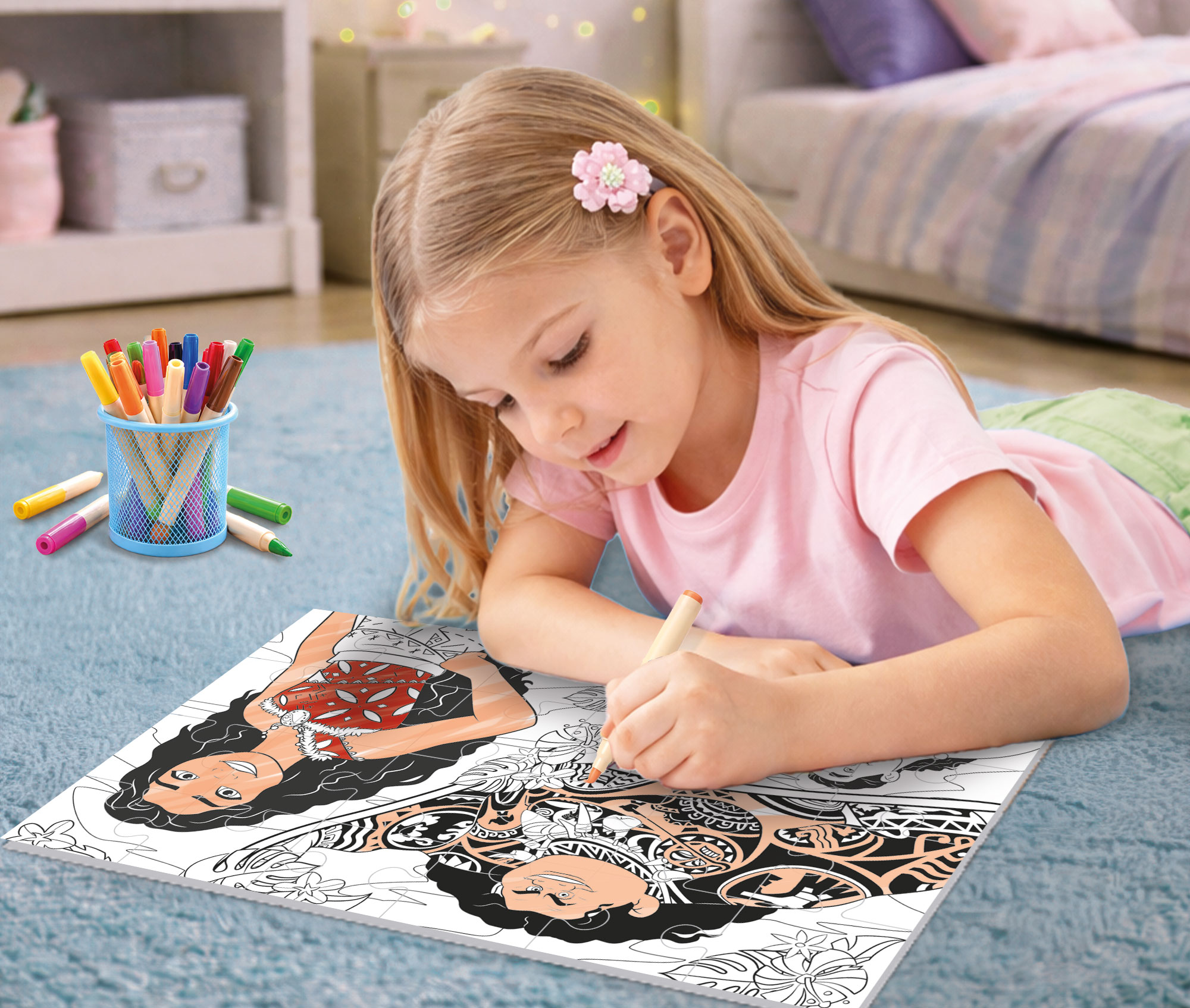 lisciani-disney-puzzle-double-face-maxifloor-24-oceania-2-vaiana image 4