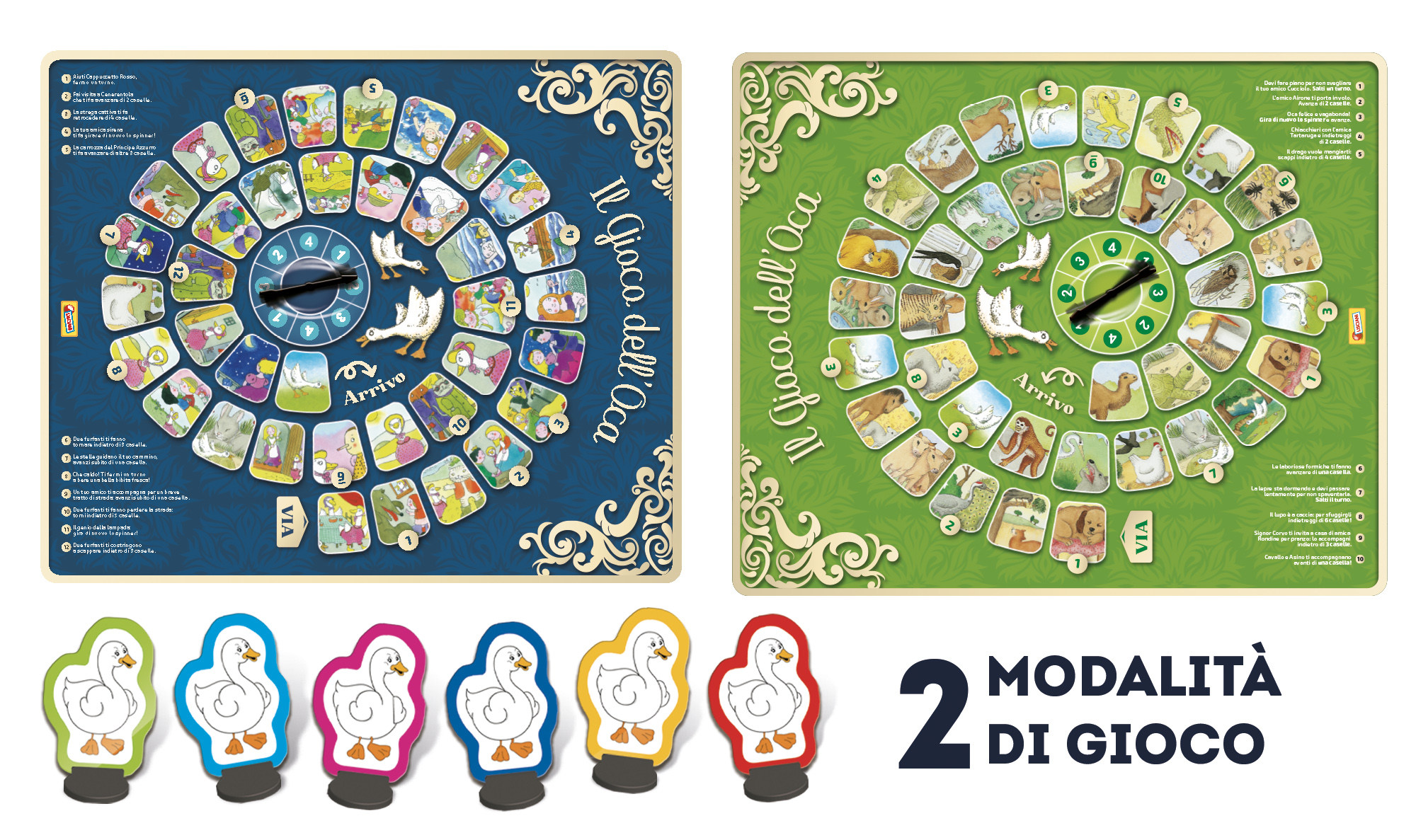 lisciani-ludoteca-il-gioco-dell-oca-2-in-1-jeu-de-l-oie-double-face image 2