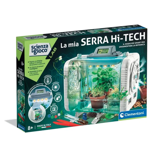 clementoni-science-play-lab-serra-high-tech-serre-botanique-interactive-7-9-ans image 1