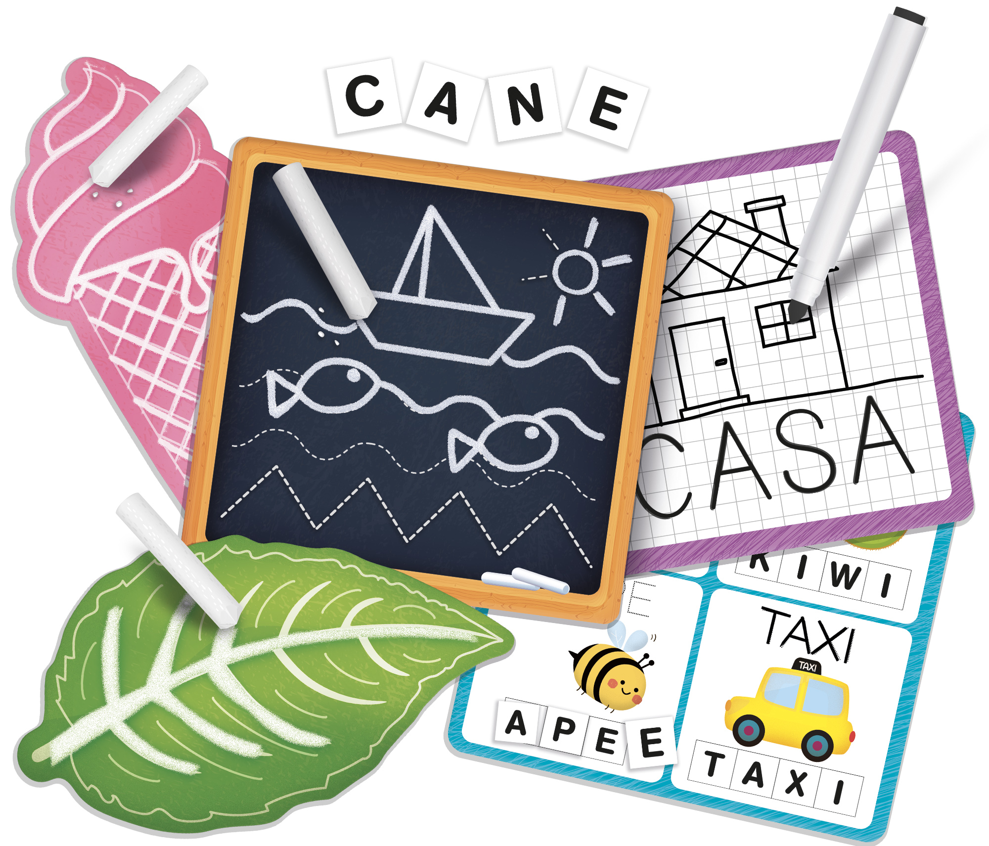 lisciani-montessori-le-lavagne-educative-ardoises-ducatives-m-thode-montessori image 2