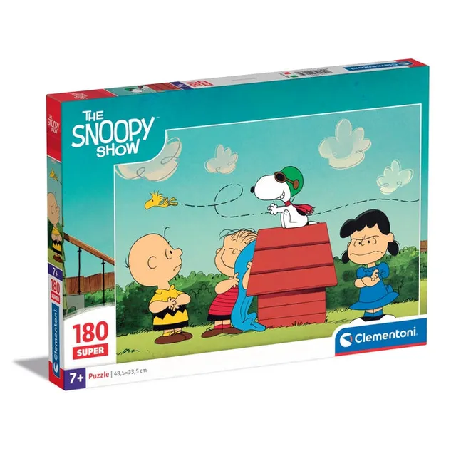 clementoni-peanuts-puzzle-180-pi-ces-48-5x33-5-cm-enfant image 1