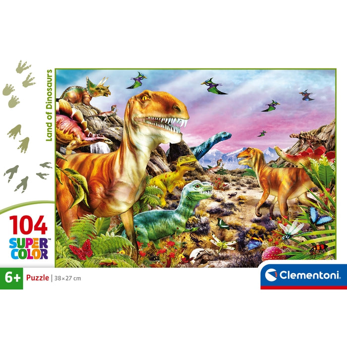 clementoni-land-of-dinosaurs-puzzle-enfant-104-pi-ces image 4