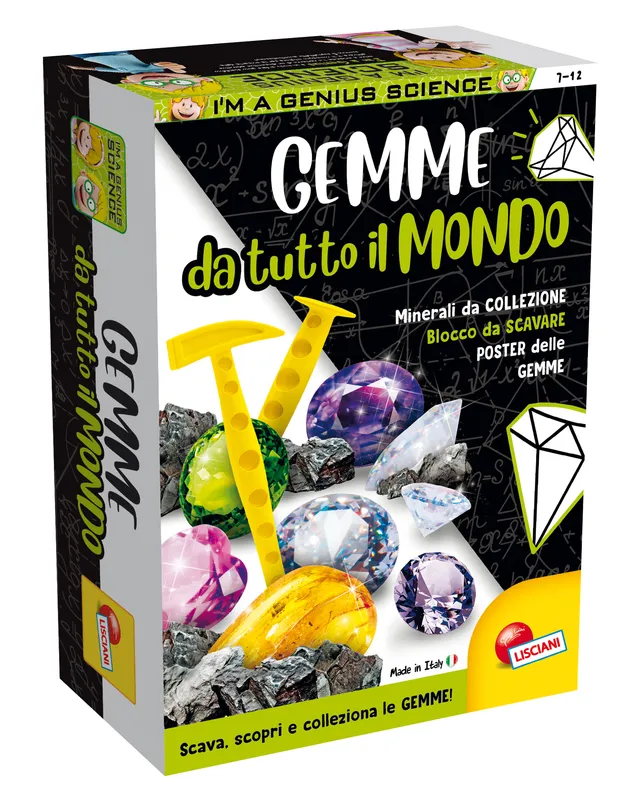 lisciani-i-m-a-genius-science-pocket-gemmes-du-monde-entier image 1