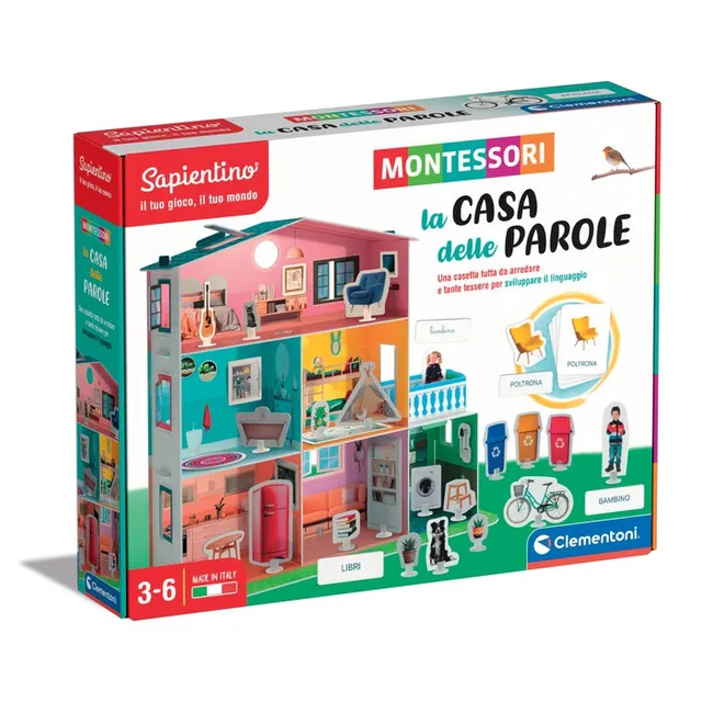 clementoni-sapientino-montessori-la-casa-delle-parole-maison-des-mots-3d image 1
