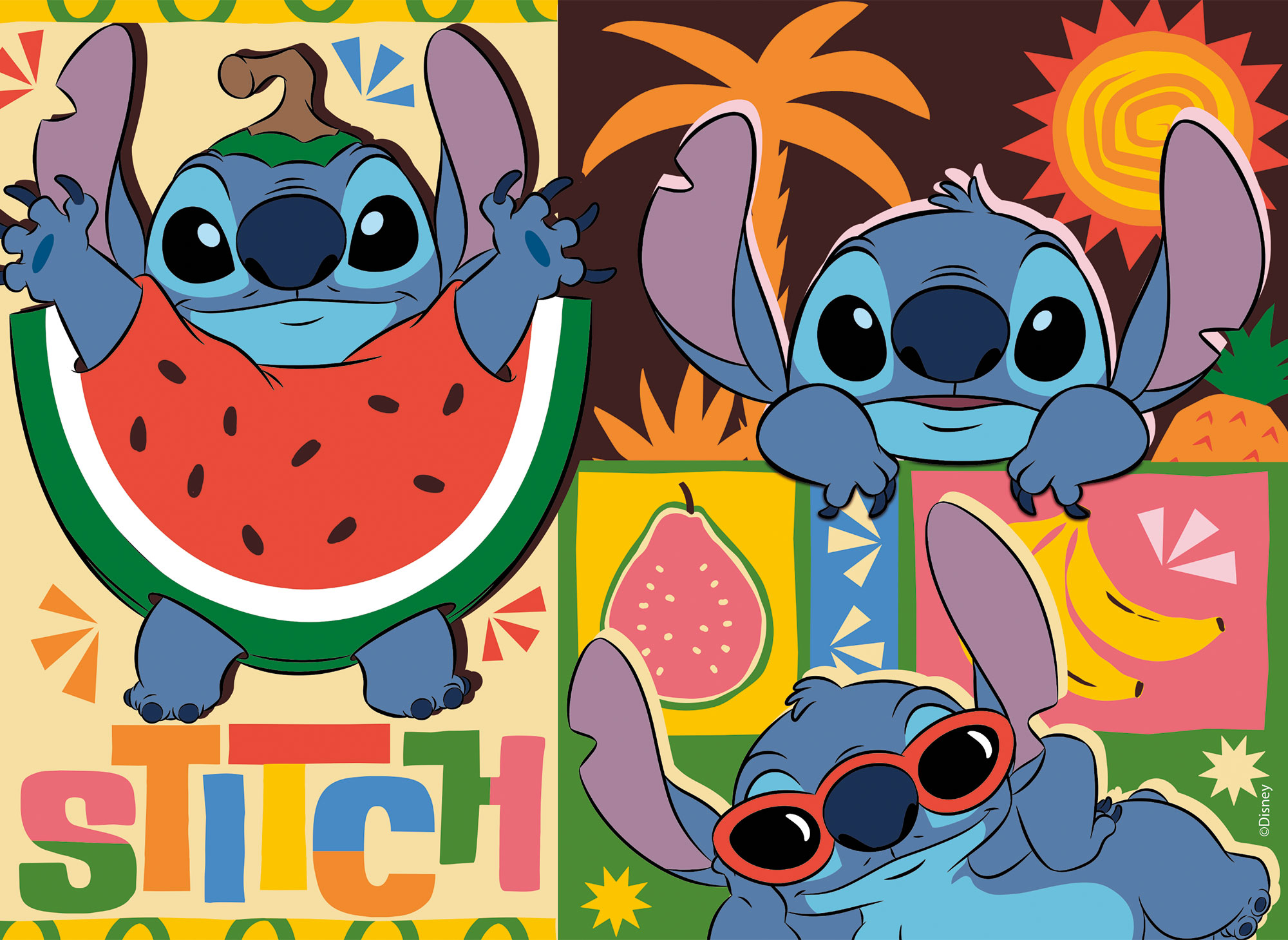lisciani-disney-puzzle-df-maxifloor-4-x-48-lilo-stitch image 2