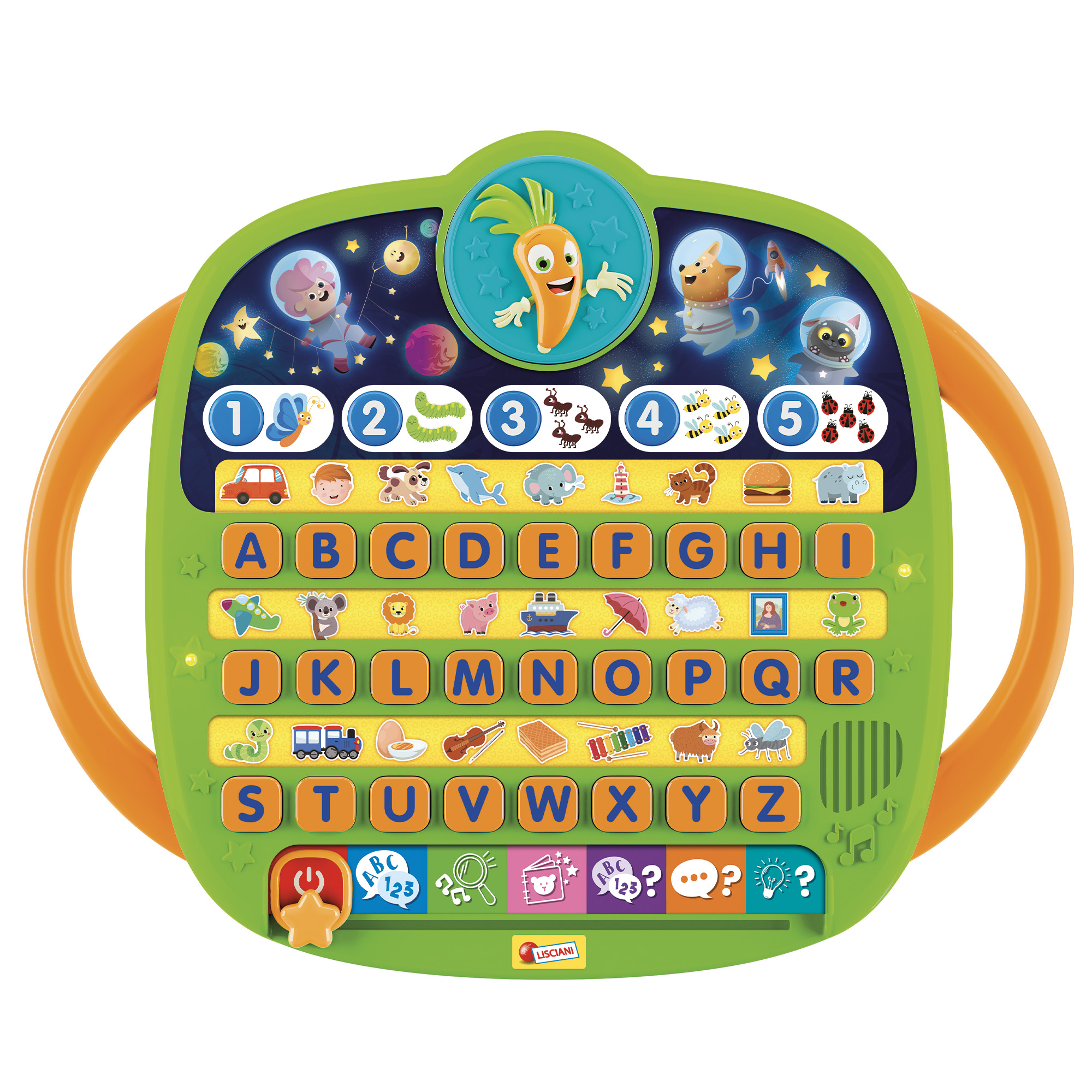 lisciani-carotina-astronave-abc-base-parlante-alphabet image 2