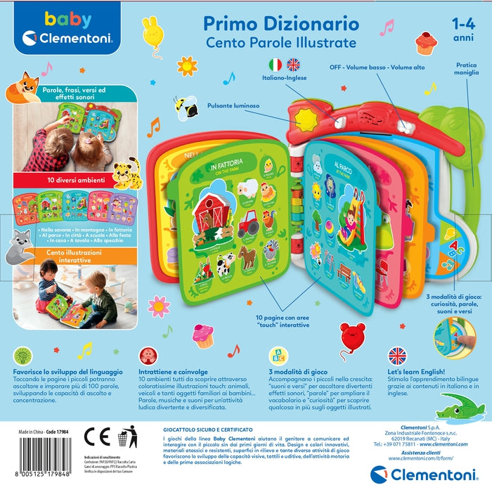 clementoni-baby-primo-dizionario-cento-parole-illustrate-livre-parlant-interacti image 6
