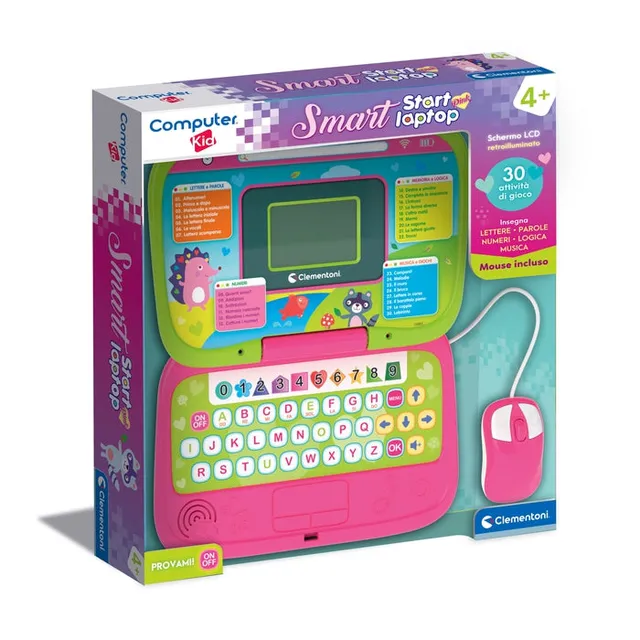 clementoni-smart-start-laptop-rose-ordinateur-educatif-enfant image 1