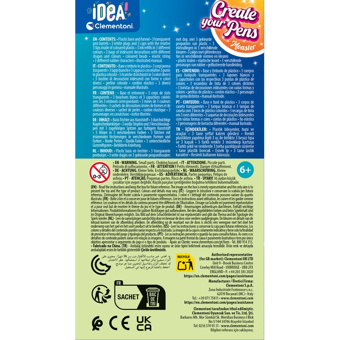 clementoni-idea-create-your-pens-monster-kit-3-stylos image 6